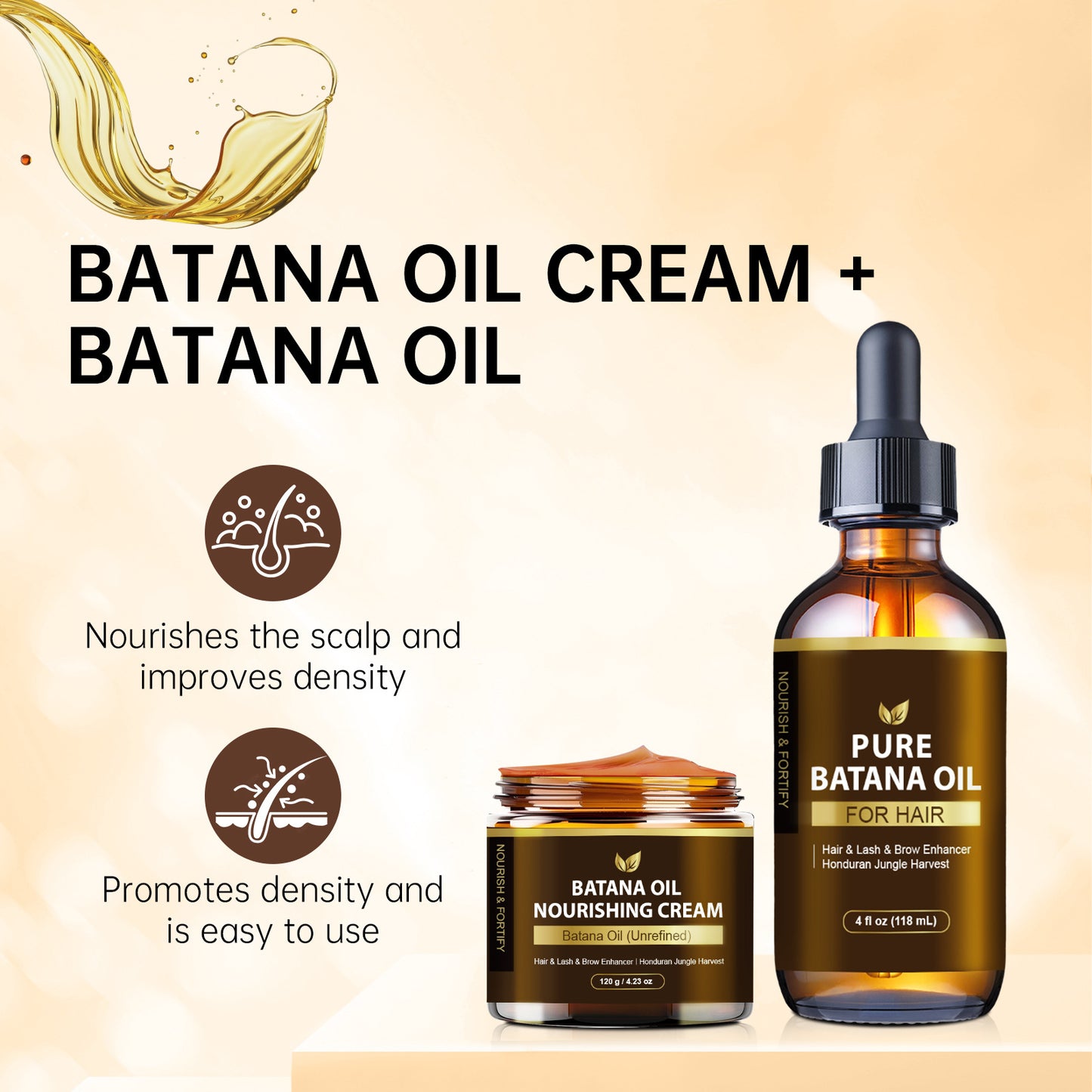 Ultimate Hair Growth Bundle - Complete Batana Oil System